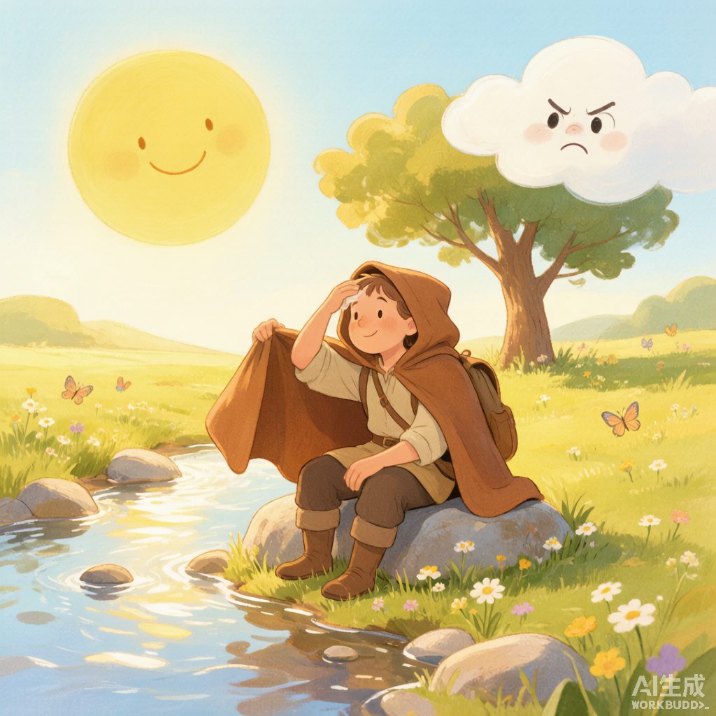 北风和太阳的比赛