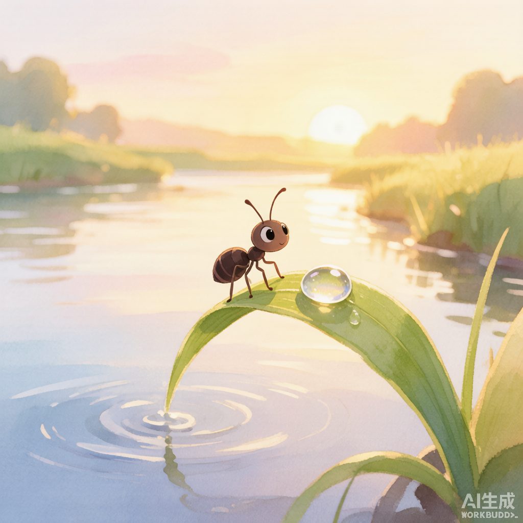 蚂蚁与鸽子