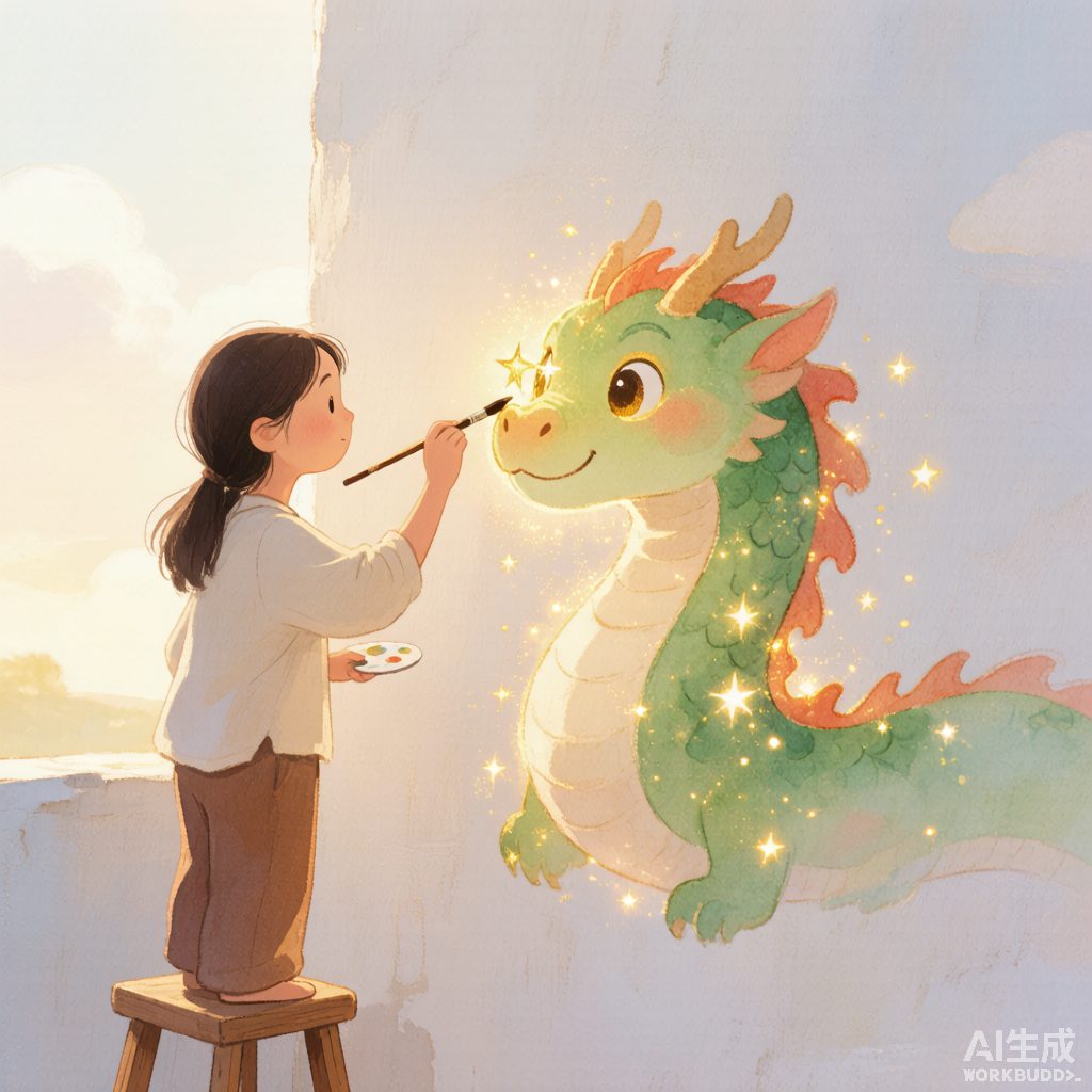 画龙点睛：小画家阿繇和会飞的金龙