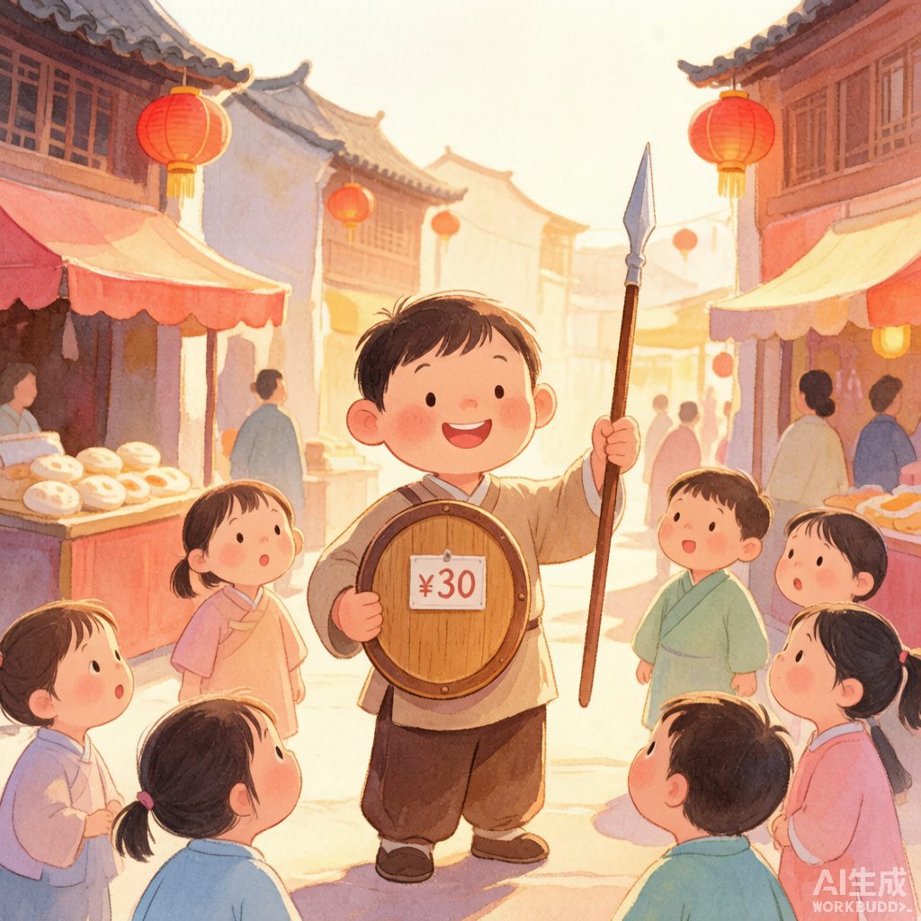 自相矛盾：小买卖人阿楚和会问问题的小问号