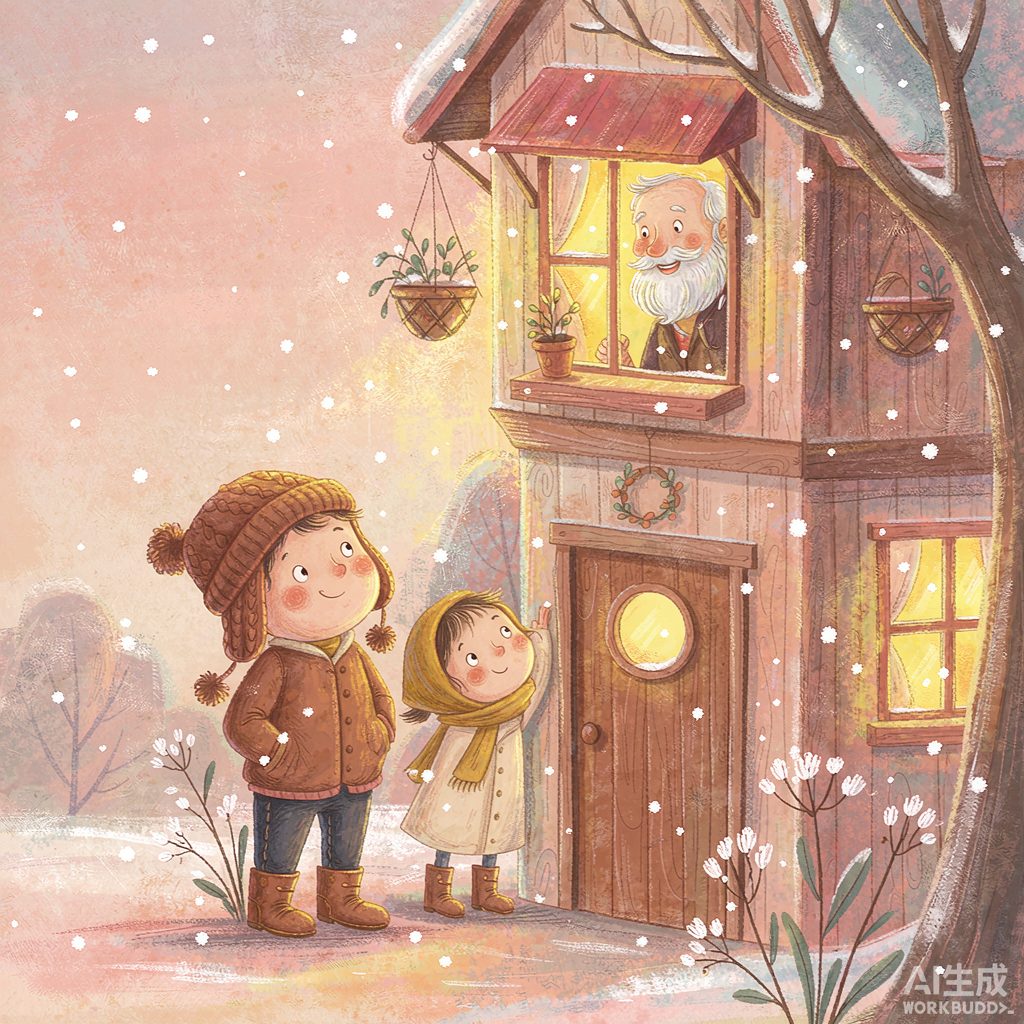 《儿童成语故事》· 程门立雪：小杨和小游的暖暖雪中等待