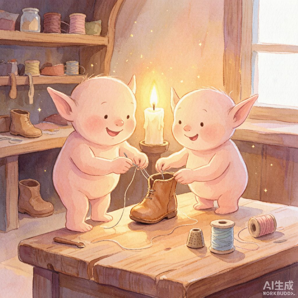 小精灵和老鞋匠