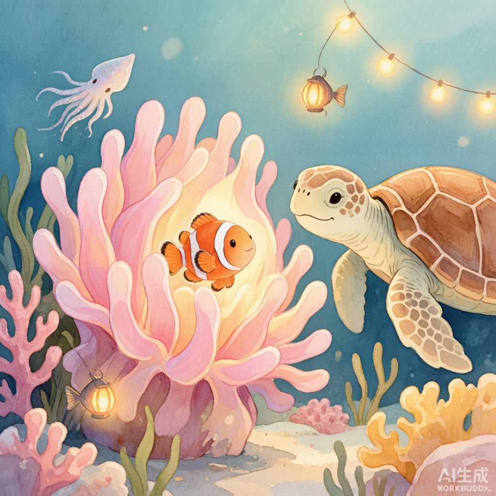 小橙鱼橙橙的海洋夜游