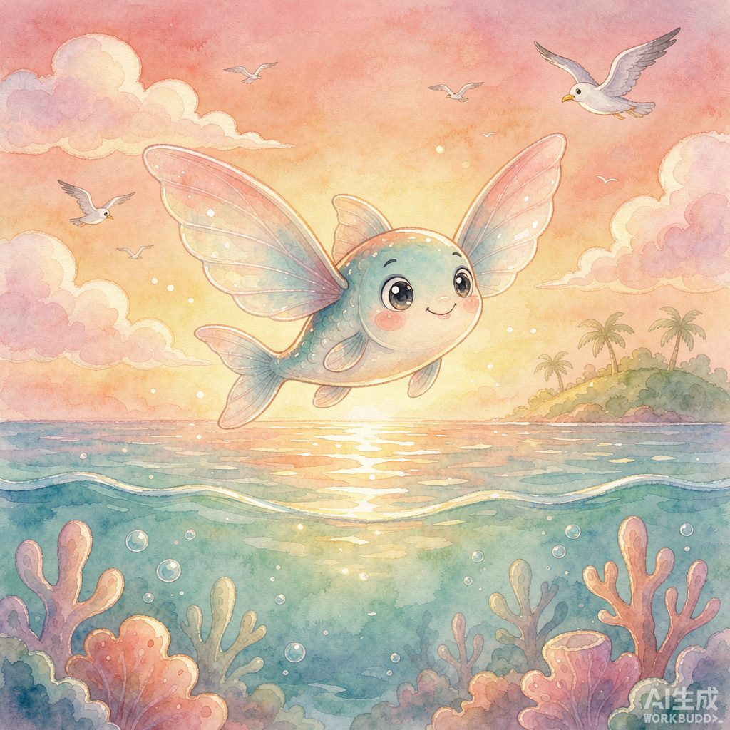 小飞鱼飞飞的第一次滑翔