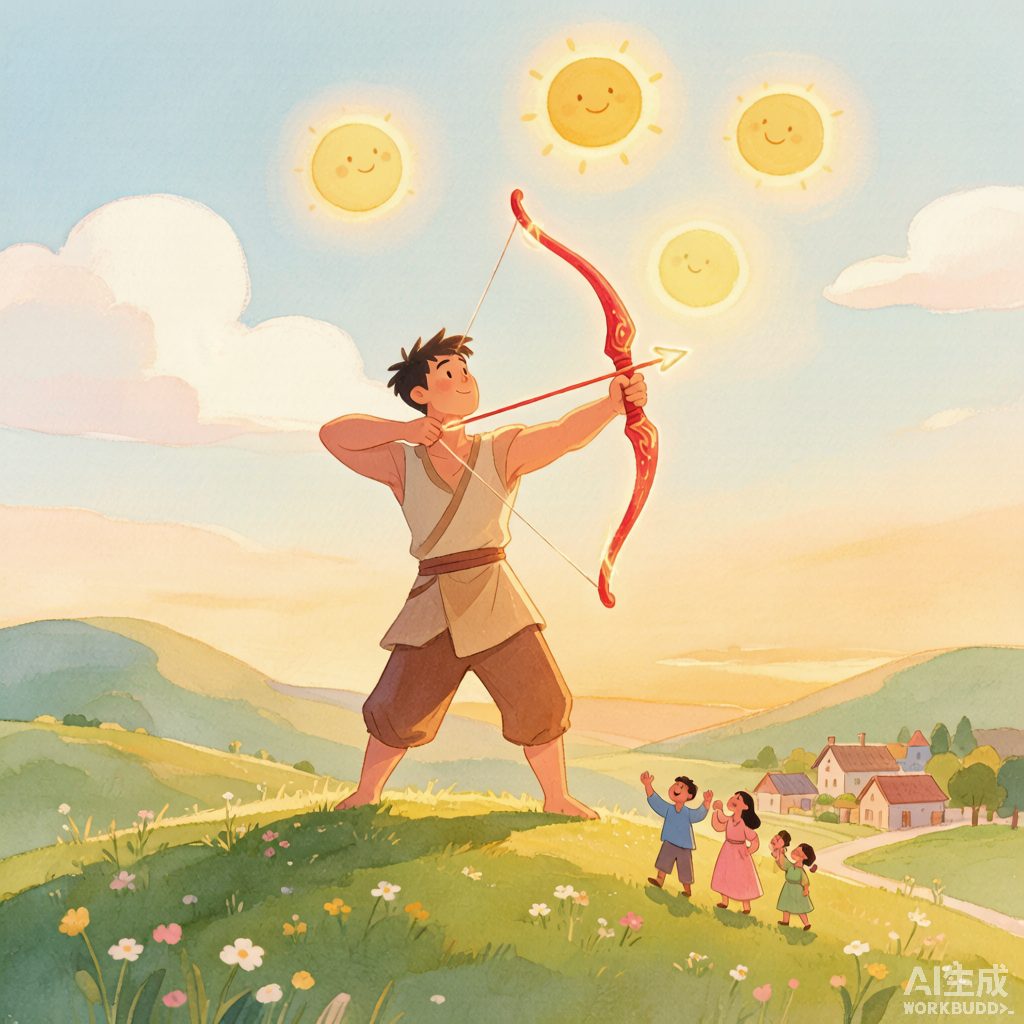 后羿射日