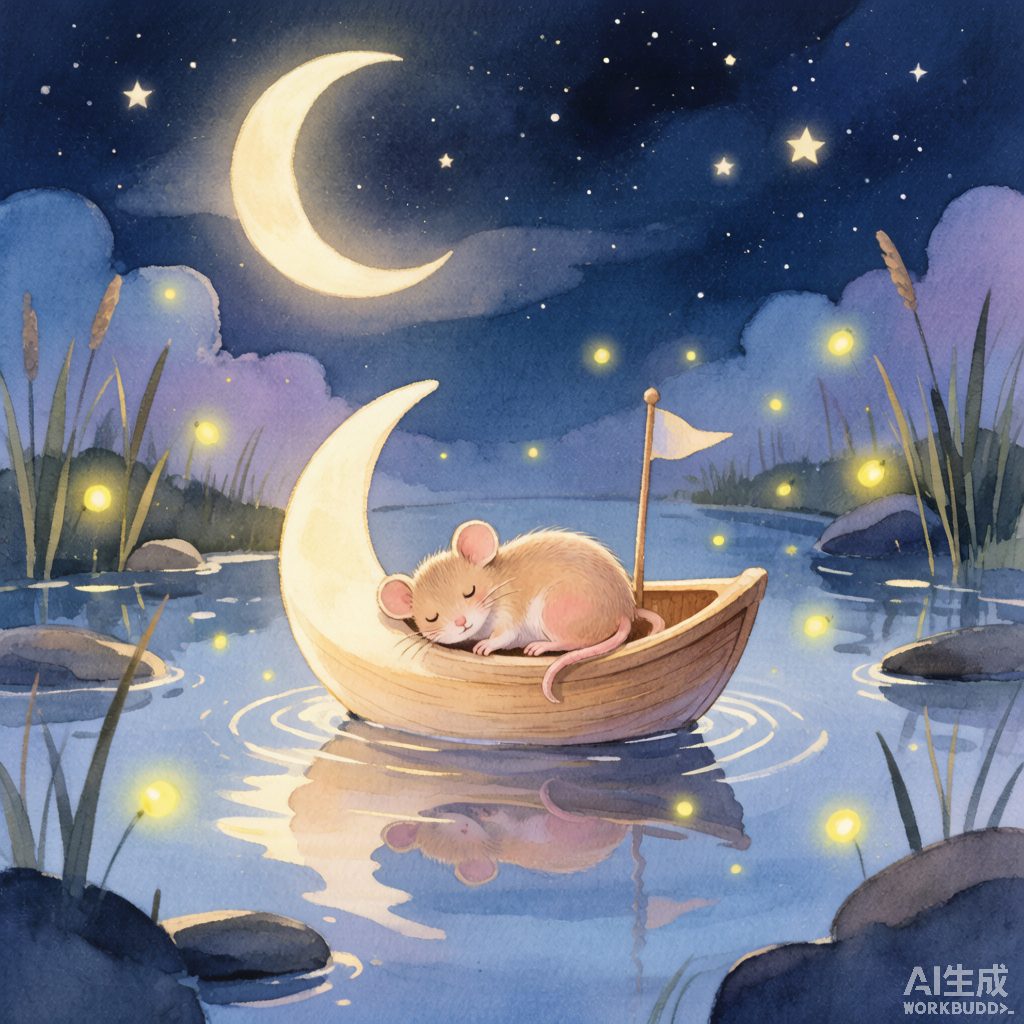 小睡鼠的月亮船