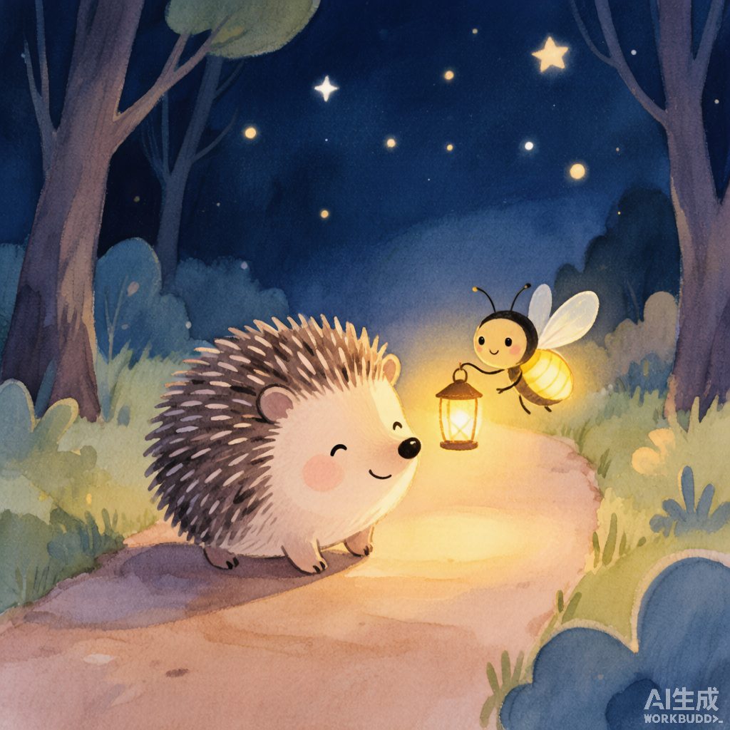 小萤火虫的灯笼