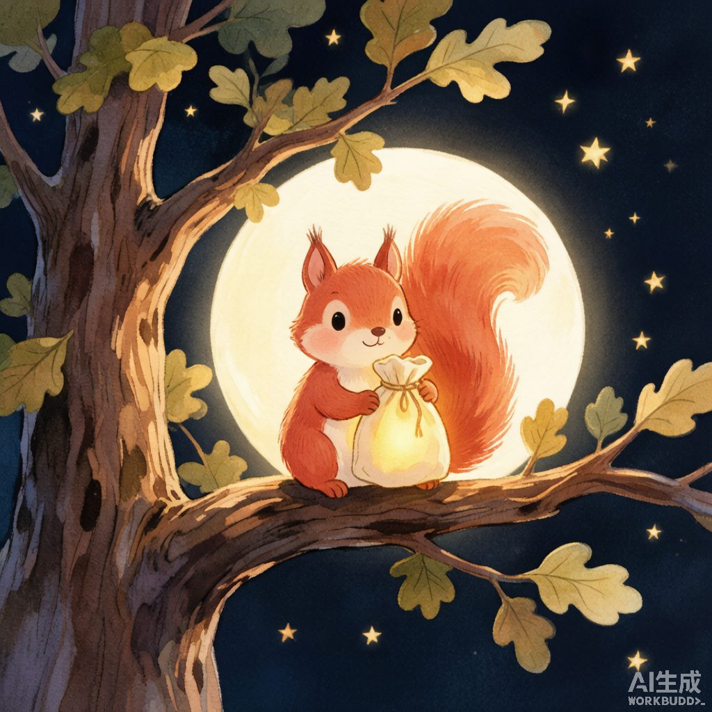小松鼠栗栗的星光礼物