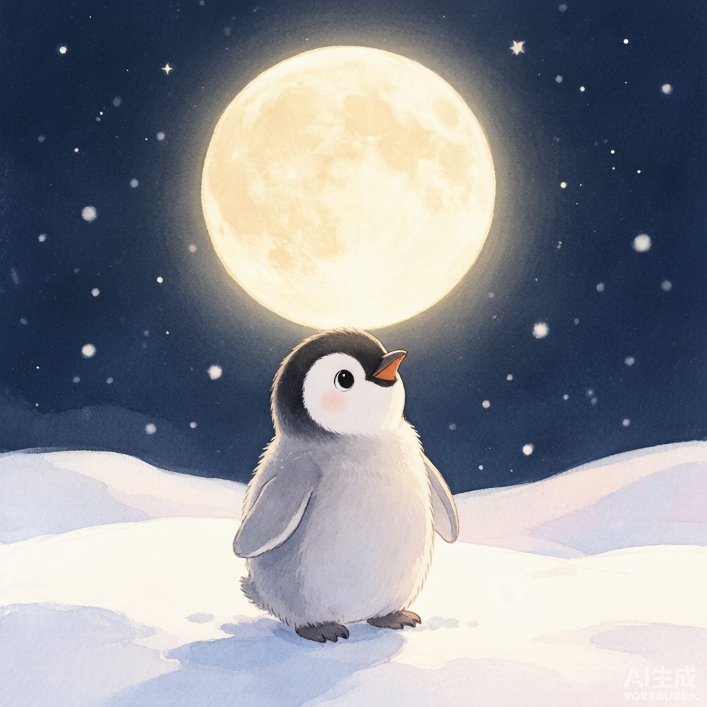 小企鹅波波的软软雪夜