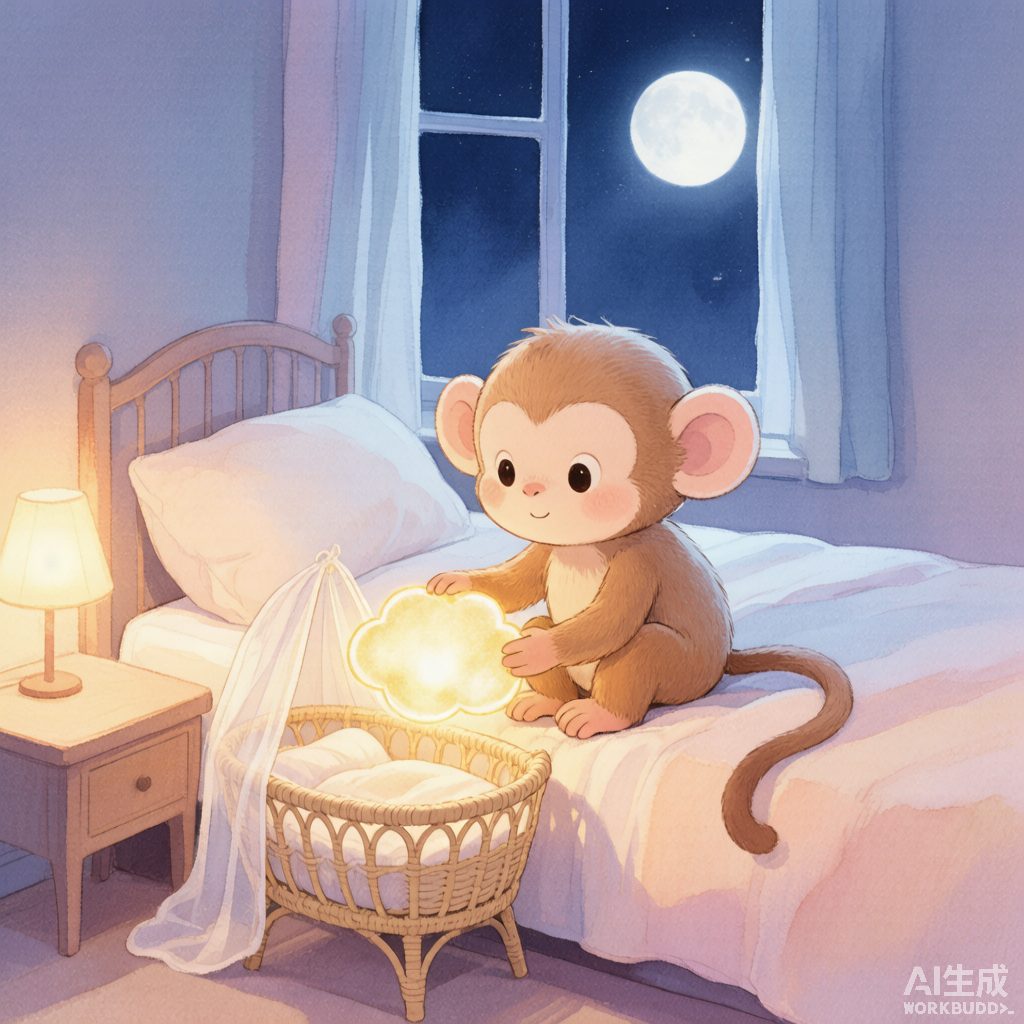 小猴子跳跳的念头摇篮