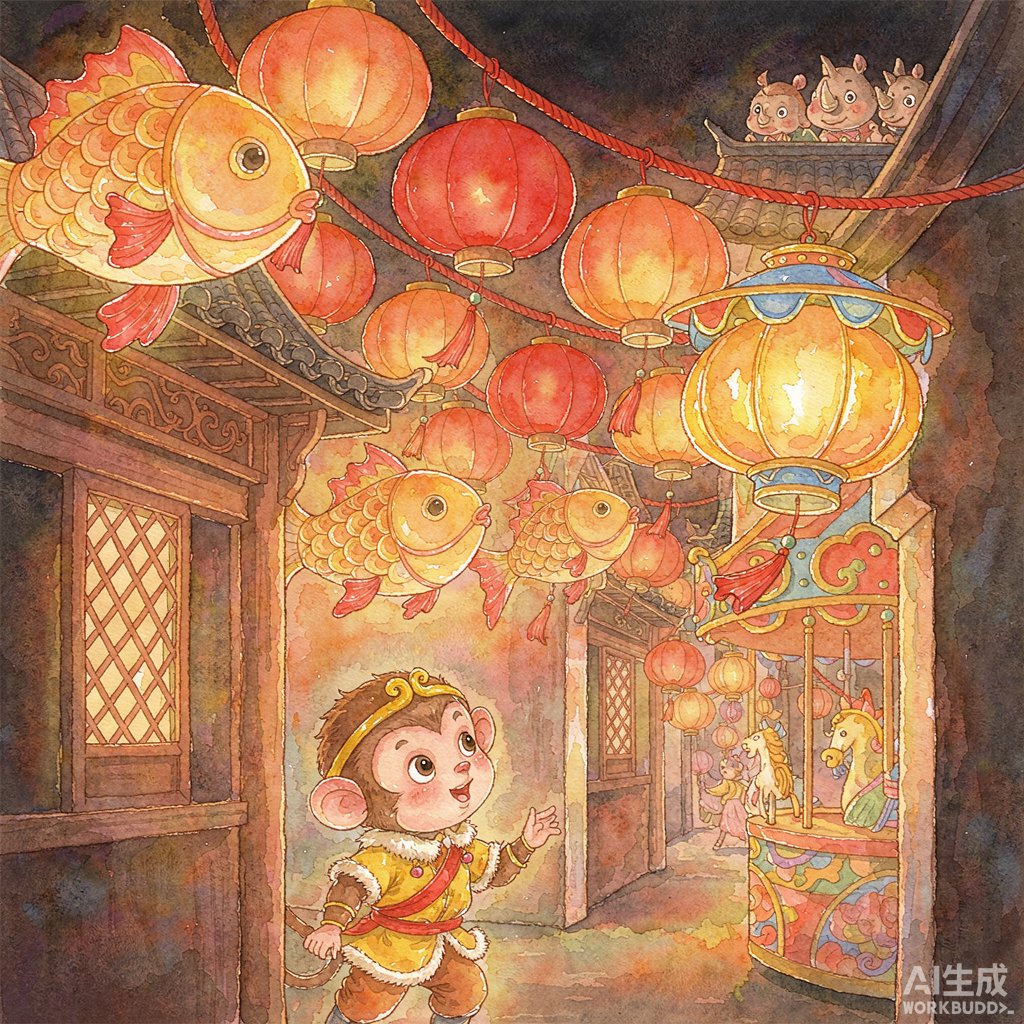 金平府的亮亮灯