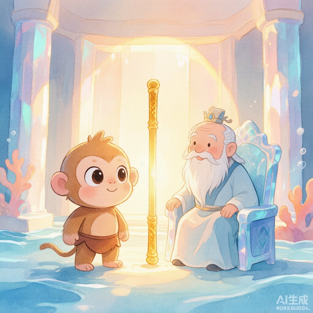 小龙宫里的金箍棒