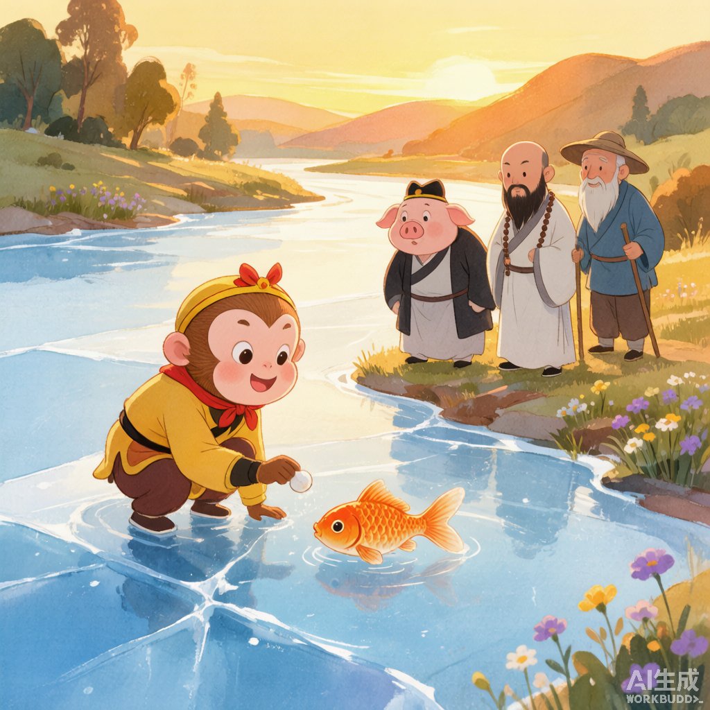 通天河的小金鱼