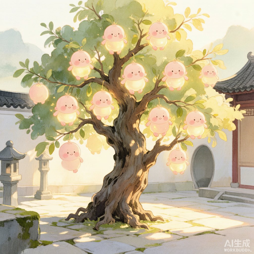 偷吃人参果